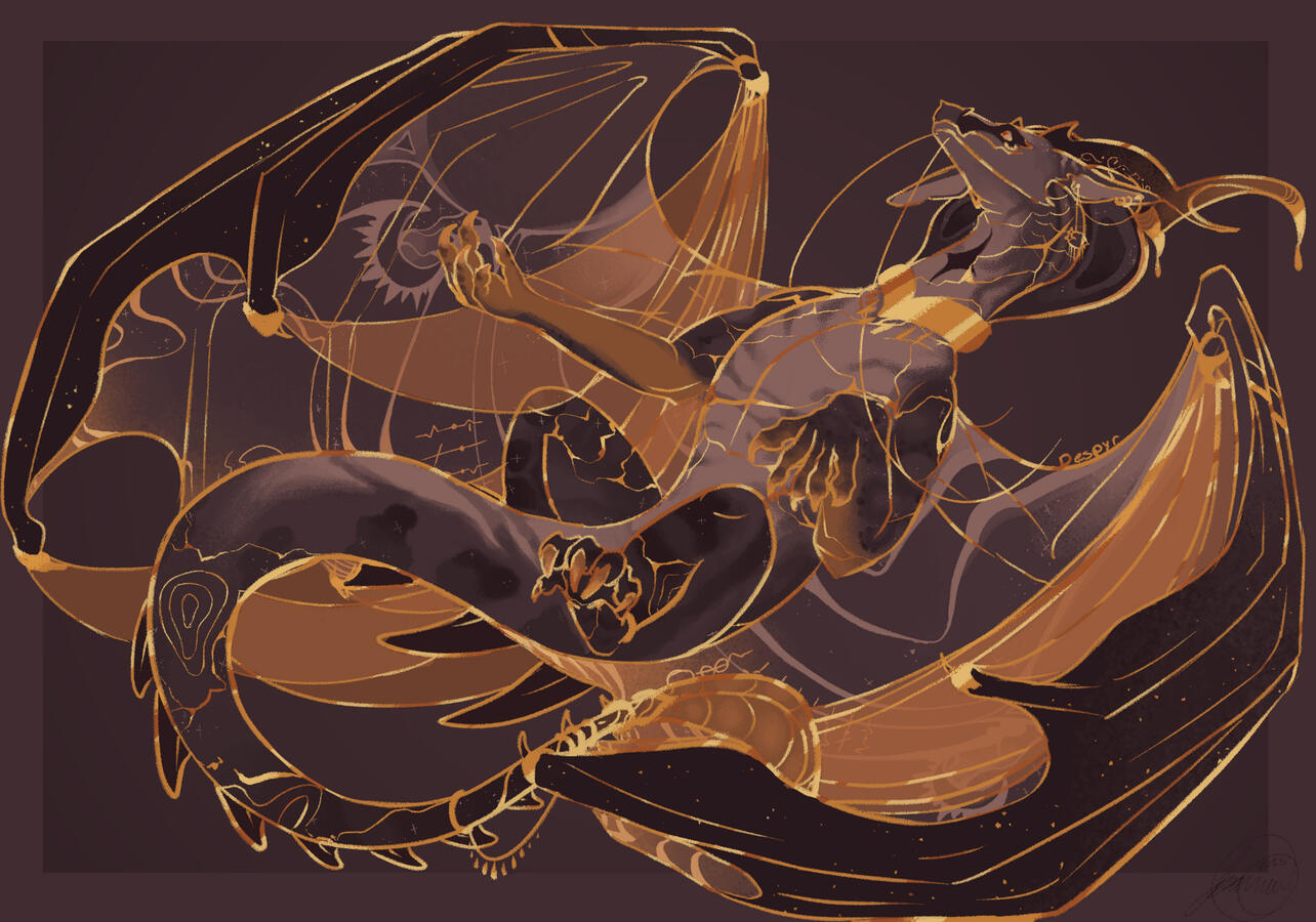 Flat Fullbody, Complex Character, $25