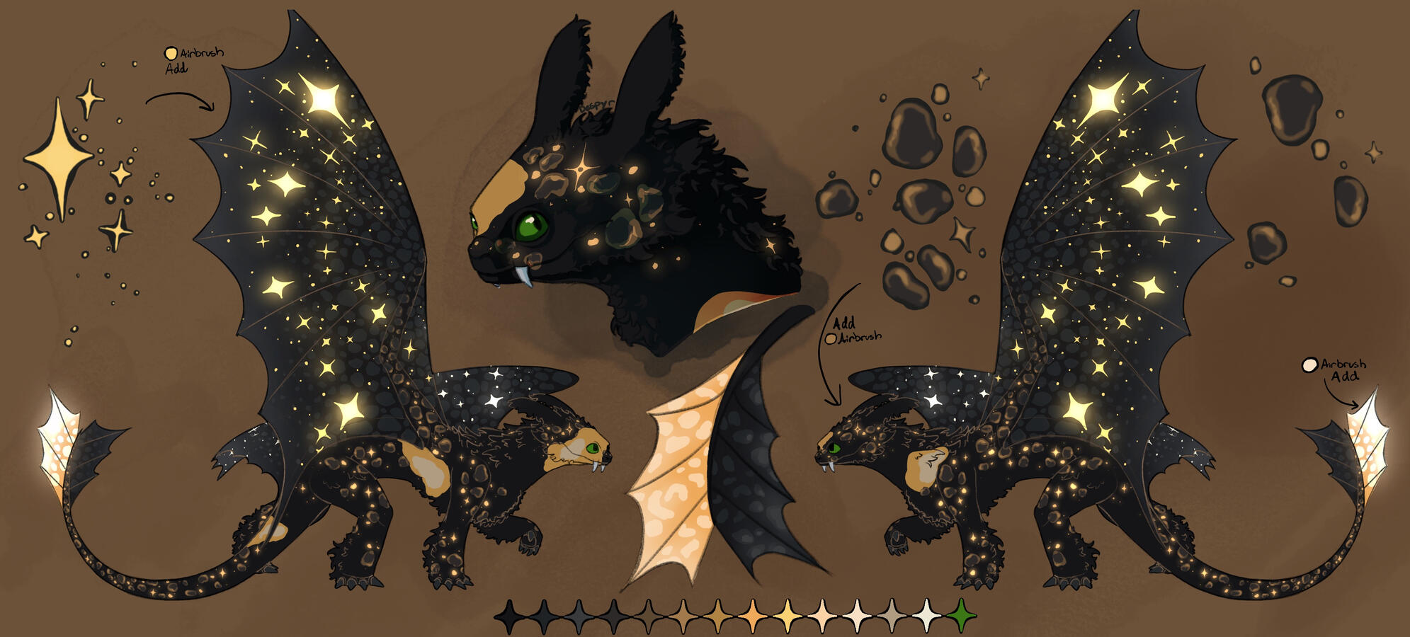 Complex Custom, Shaded Headshot, Unlimited Info, $48